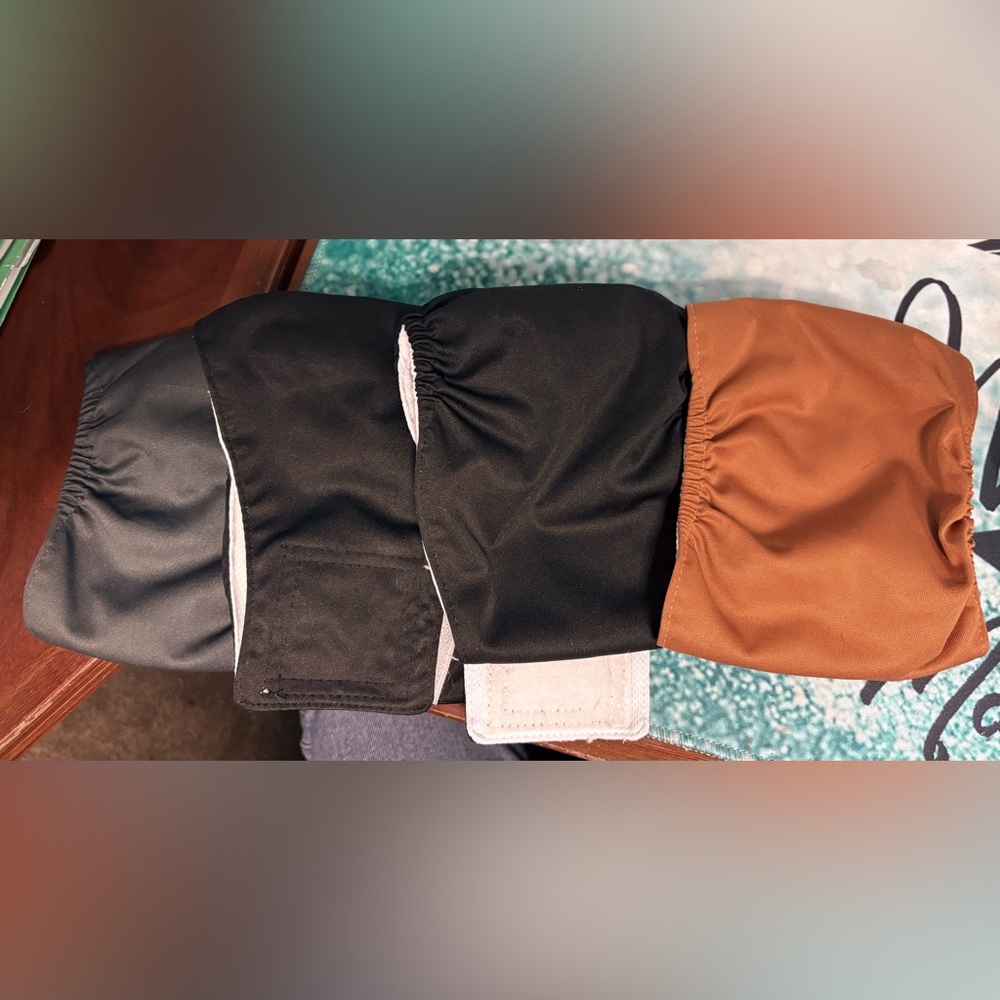 Amazon Black and Brown Dog Training Wraps